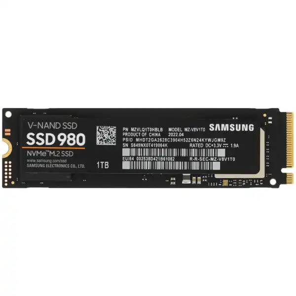 Накопитель SSD M.2 2280 1TB 980, NVMe, 3D NAND TLC, 3500/3500 Мб/с от магазина РЭССИ