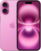 Смартфон Apple A3288 iPhone 16 256Gb розовый моноблок 3G 4G 2Sim 6.1" 1179x2556 iOS 18 48Mpix 802.11 a/b/g/n/ac/ax/be NFC GPS Protect от магазина РЭССИ