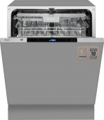 Посудомоечная машина встраив. Weissgauff BDW 6150 Touch DC Inverter полноразмерная серебристый от магазина РЭССИ