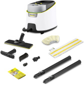 Пароочиститель напольный Karcher EasyFix SC 4 Deluxe 2200Вт белый от магазина РЭССИ