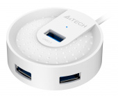 Разветвитель USB 3.0 A4Tech HUB-30 4порт. белый от магазина РЭССИ
