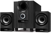 Колонки Sven MS-150 2.1 черный 15Вт от магазина РЭССИ