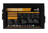 Блок питания Aerocool ATX 650W VX PLUS 650W (24+4+4pin) 120mm fan 3xSATA RTL от магазина РЭССИ