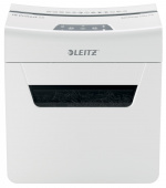 Шредер Leitz IQ Protect Premium 6X белый (секр.P-4) фрагменты 6лист. 10лтр. скрепки скобы от магазина РЭССИ