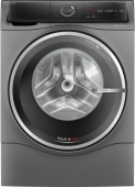 Стиральная машина Bosch Serie 8 WNC254ARSN пан.англ. класс: D загр.фронтальная макс.:10.5кг (с сушкой) серый от магазина РЭССИ
