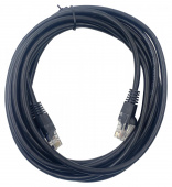 Патч-корд Buro UTP 4 пары cat5E CCA molded 3м черный RJ-45 (m)-RJ-45 (m) от магазина РЭССИ