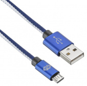 Кабель Digma MICROUSB-0.15M-BL USB (m)-micro USB (m) 0.15м синий от магазина РЭССИ