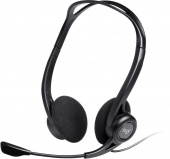 Наушники с микрофоном Logitech 960 черный 2.4м накладные USB оголовье (981-000100) от магазина РЭССИ