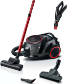 Пылесос Bosch BGS41POW1 700Вт черный/красный от магазина РЭССИ