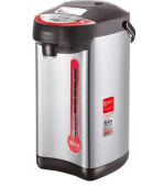 Термопот Centek 5л 750Вт 3 способа подачи воды корпус из нержавеющей стали CT-0082 Black от магазина РЭССИ