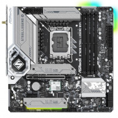 Материнская плата Asrock B760M STEEL LEGEND WIFI Soc-1700 Intel B760 4xDDR5 mATX AC`97 8ch(7.1) 2.5Gg RAID+HDMI+DP от магазина РЭССИ