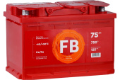 Аккумуляторная батарея FB 6 СТ 75 А/ч 1 L 750A 575111040 от магазина РЭССИ