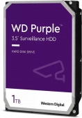 Жесткий диск WD SATA-III 1Tb WD10PURZ Surveillance Purple (5400rpm) 64Mb 3.5" от магазина РЭССИ