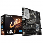 Материнская плата Gigabyte Z590 D Soc-1200 Intel Z590 4xDDR4 ATX AC`97 8ch(7.1) GbLAN RAID+DP от магазина РЭССИ