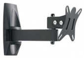 Кронштейн для телевизора Holder LCDS-5004 металлик 10"-26" макс.25кг настенный поворот и наклон от магазина РЭССИ