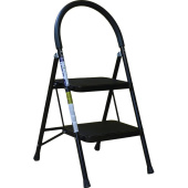 Стальная стремянка с широкими ступенями Алюмет 2 ступени МСН202 от магазина РЭССИ