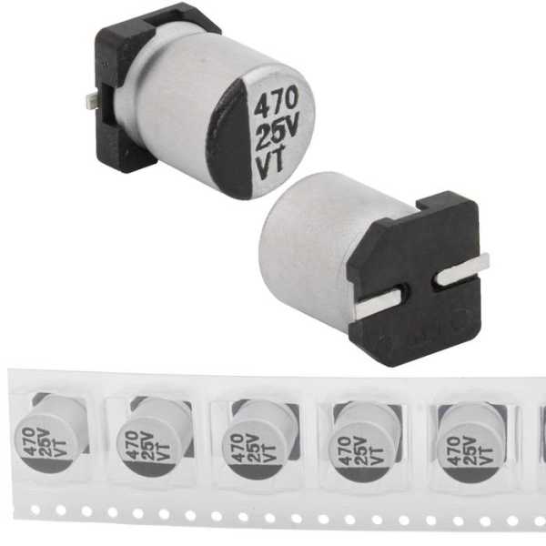 470 uF 25 V 105C 10*10.5 VT от магазина РЭССИ