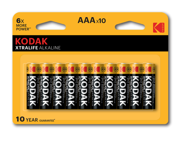 Батарейка LR03-8+2BL XTRALIFE Alkaline [K3A-8+2] (120/480/38400) от магазина РЭССИ