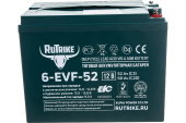 Тяговый гелевый аккумулятор RUTRIKE 6-EVF-52 12V52A/H C3 22598 от магазина РЭССИ