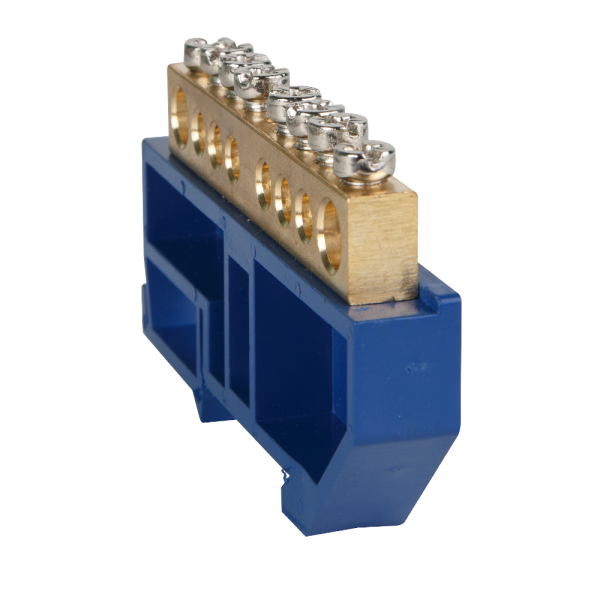 Шина нулевая с изолятором OptiKit BB-D-PE-DIN-10-6х9-желтый от магазина РЭССИ