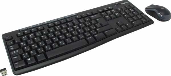 Комплект клавиатура + мышь беспроводной MK270 Ru layout, черный от магазина РЭССИ