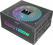 Блок питания Thermaltake ATX 1200W Toughpower PF1 ARGB 80+ platinum 24+2x(4+4) pin APFC 140mm fan color LED 12xSATA Cab Manag RTL от магазина РЭССИ