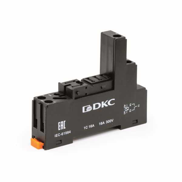 Колодка с винтовыми клеммами для реле на 1 группу IR-24DC/230AC-1CO от магазина РЭССИ