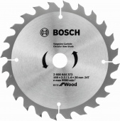 Диск пильный по дер. Bosch Eco (2608644373) d=160мм d(посад.)=20мм (циркулярные пилы) (упак.:1шт) от магазина РЭССИ