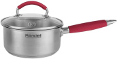 Ковш Rondell Sorge RDS-1218 1.3л. d=16см (с крышкой) стальной от магазина РЭССИ