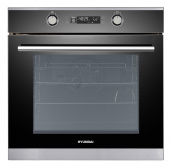 Духовой шкаф Электрический Hyundai HEO 6648 IX черный/серебристый от магазина РЭССИ