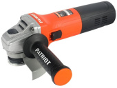 Углошлифовальная машина Patriot AG 124 850Вт 11000об/мин рез.шпин.:M14 d=125мм (110301270) от магазина РЭССИ