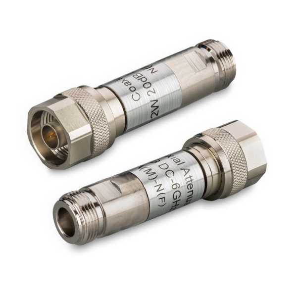 Аттенюатор 20 дБ N-50-20-2 (0-6 ГГц) TWAN-2-6-20 от магазина РЭССИ
