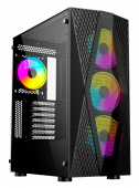 Корпус GMNG OGC-G200 черный без БП E-ATX 2x120mm 2xUSB2.0 1xUSB3.0 audio bott PSU от магазина РЭССИ