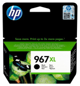 Картридж струйный HP 967XL 3JA31AE черный (3000стр.) для HP OfficeJet Pro 902x HP от магазина РЭССИ