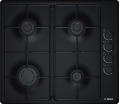 Газовая варочная поверхность Bosch PBP6C6B82Q черный от магазина РЭССИ