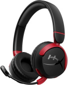 Наушники с микрофоном HyperX Cloud Mini черный/красный накладные BT оголовье (7G8F1AA) от магазина РЭССИ