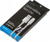 Кабель Redline УТ000014152 USB (m)-Lightning (m) 2м серебристый от магазина РЭССИ