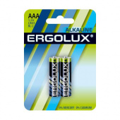 Батарея Ergolux Alkaline LR03 BL-2 AAA (2шт) блистер от магазина РЭССИ