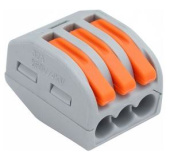 Клемный зажим PCT-213 на 3 провода от магазина РЭССИ