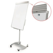 Магнитно-маркерная доска-флипчарт стандарт 70х100 см передвижная BRAUBERG 235527 от магазина РЭССИ