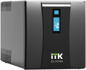 Источник бесперебойного питания ITK Electra EET-1500VA-1-002-S 900Вт 1500ВА черный от магазина РЭССИ