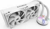 Система водяного охлаждения Zalman Reserator5 Z24 White Soc-AM5/AM4/1151/1200/2066/2011/1700 4-pin 18-37dB Al+Cu 350W 2000gr LED Ret от магазина РЭССИ
