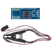 Зажим для пролрамматора EEPROM 93C-25-24C, с зажимом и двумя платами (341A-03) от магазина РЭССИ