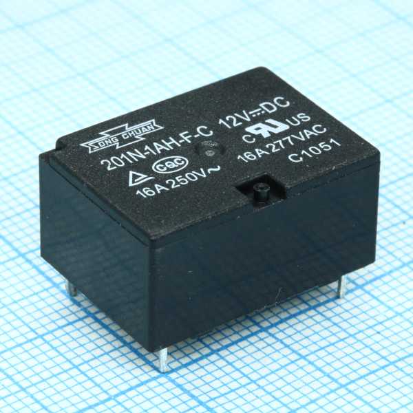 201N-1AH-F-C 12VDC от магазина РЭССИ