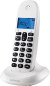 Р/Телефон Dect Motorola C1001СB+ белый от магазина РЭССИ