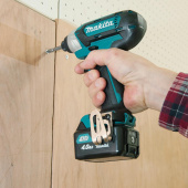 Шуруповерт Makita TD110DZ аккум. патрон:шестигр.1/4" от магазина РЭССИ