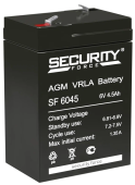 Аккумулятор SF 6В 4.5Ач SF6045 от магазина РЭССИ