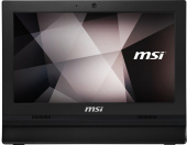 Моноблок MSI Pro 16T 10M-261XRU 15.6" HD Touch Cel 5205U (1.9) 8Gb SSD512Gb HDG CR noOS GbitEth WiFi BT 65W клавиатура мышь Cam черный 1366x768 от магазина РЭССИ