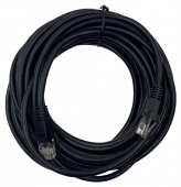 Патч-корд Buro UTP 4 пары cat5E CCA molded 10м черный RJ-45 (m)-RJ-45 (m) от магазина РЭССИ