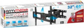 Кронштейн для телевизора Arm Media LCD-418 черный 32"-65" макс.35кг настенный поворотно-выдвижной и наклонный от магазина РЭССИ